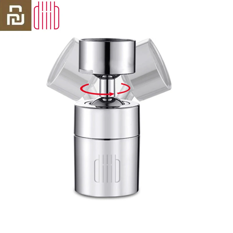 Dabai Kitchen Faucet Double Function Water Tap Nozzle Bubbler Water Saving Filter 360 Degree 2 Flow Splash Proof