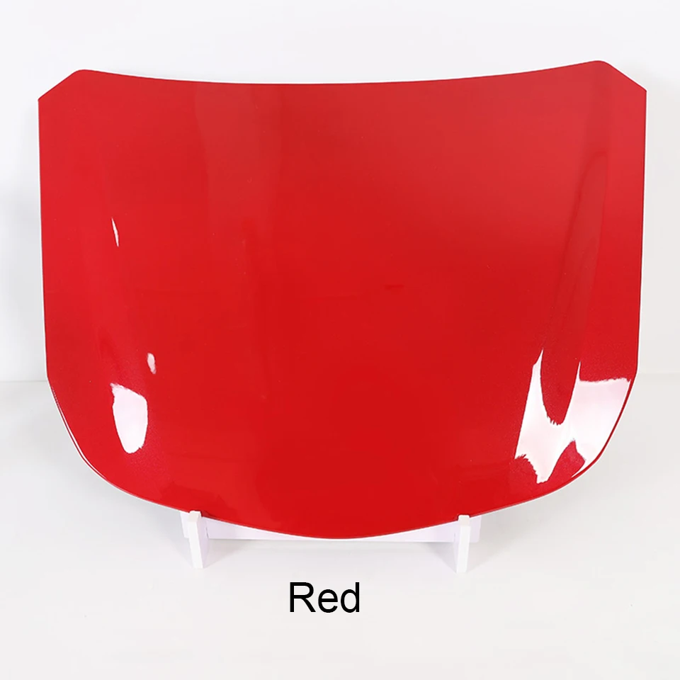 Red Vehicle/Trunk Bonnet Painted Car Engine Hood Display Model For TPU Car Paint Protection Vinyl Film Show and TestMO-179E-1