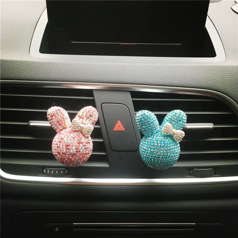 The Car Accessories Rhinestone Perfume Car Air Freshener Car Decoration Desodorisant Voiture Parfum Air Freshener In