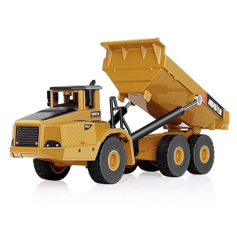 1:50 Hoge-Kwaliteit Metalen Techniek Dump Truck Model, Statische Gegoten Dump Truck Model, vrachtwagen Speelgoed, Gratis Verzending