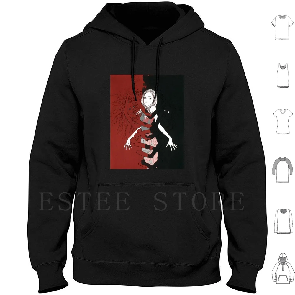 Junji Ito Hoodies 2021 Sleevess Top