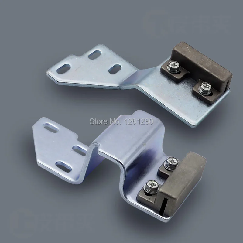 Penjepit Sabuk Pintu Kaca Geser Otomatis Bagian Perangkat Keras Braket Sensor Penyebar Gesper Drive Penjepit Operator