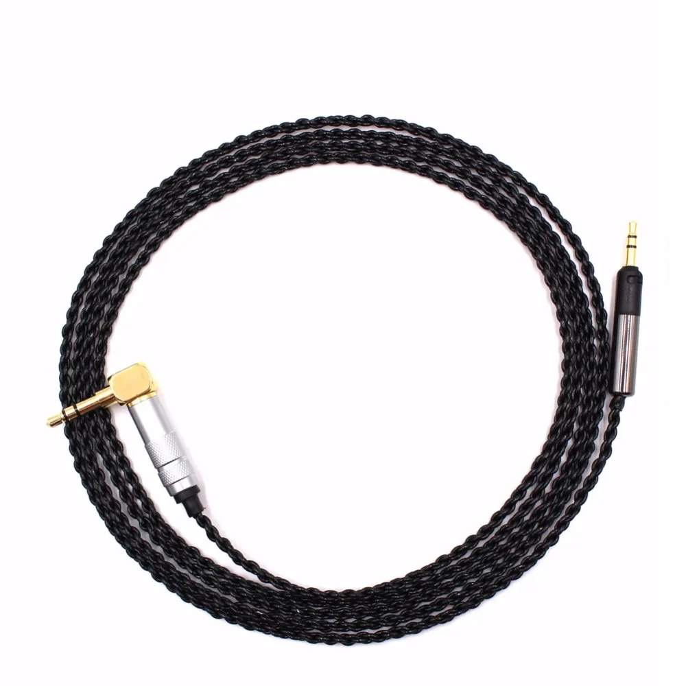 Thouliess HIFI 1.2m 4 Cores Audio Upgrade Cable Compatible With HD598 HD558 HD518 HD 598 Headphones