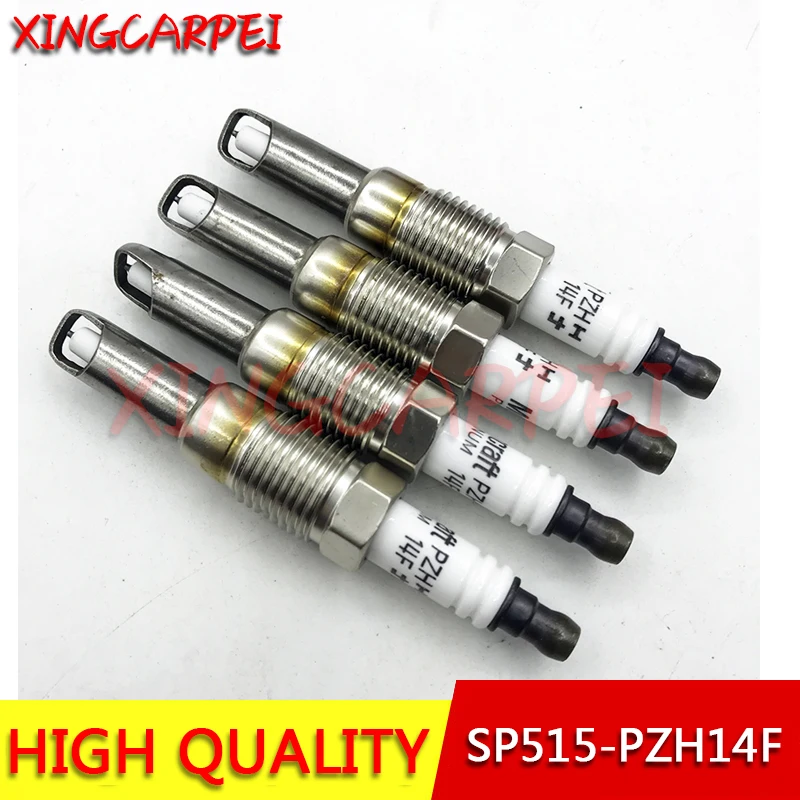 4 8PCS SP-515 PZH1F PZH14F Platinum Spark Plug For Ford Explorer F150 Lincoln PZK1F SP515 SP 514 SP507 SP421