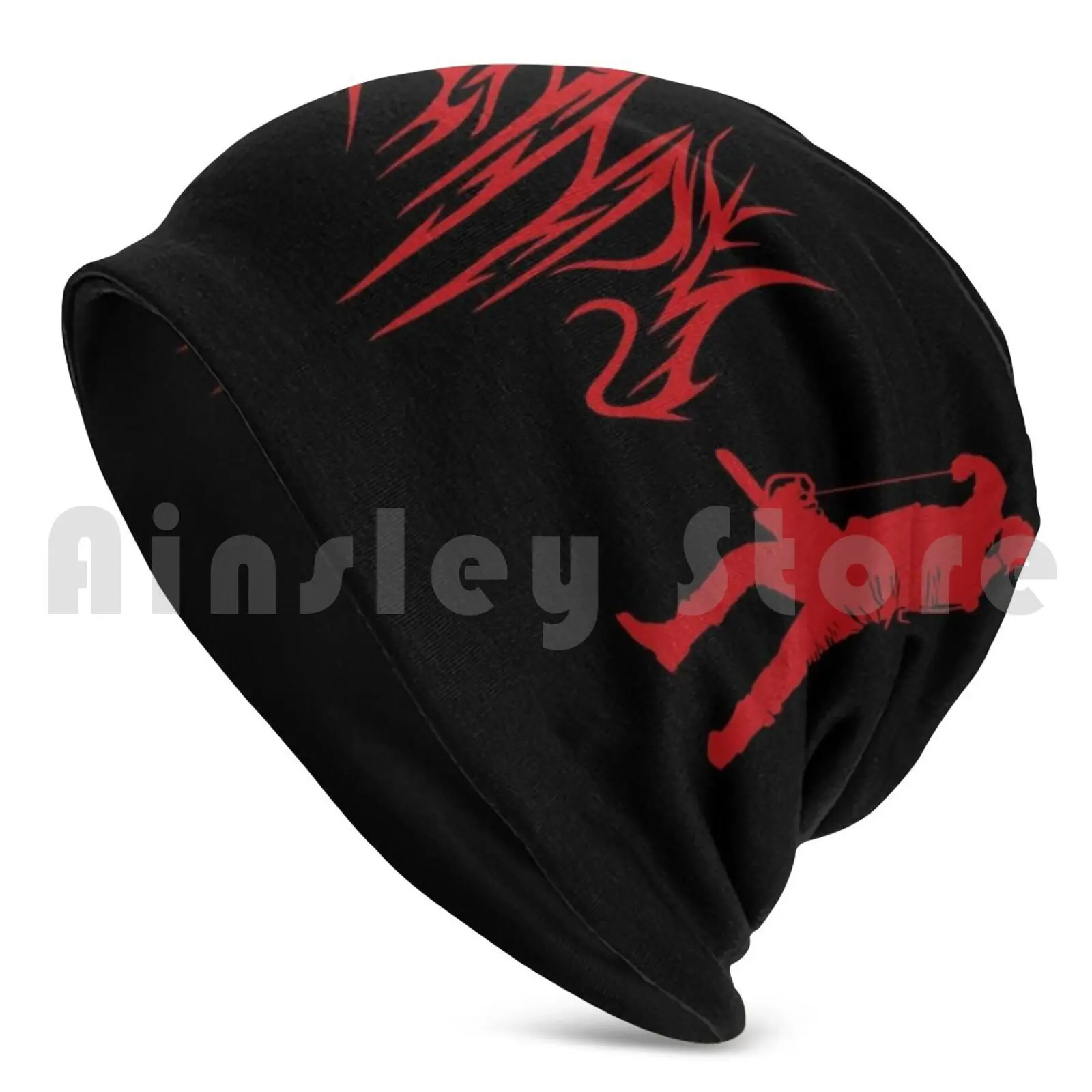 Mandy Red Beanies Knit Hat Hip Hop Mandy Nicolas Cage Horror Nic Cage Cage Face Off Mandy Movie Movies Movie