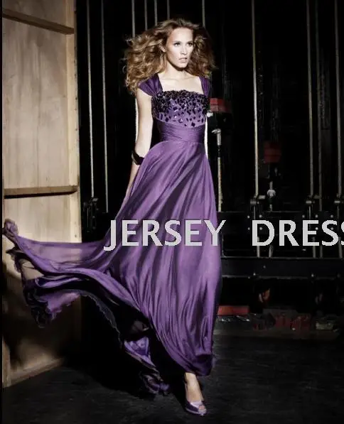 

dinner 2025 Purple new design bridal vestidos formales long brides maid sexy crystal beaded evening mother of the bride dresses