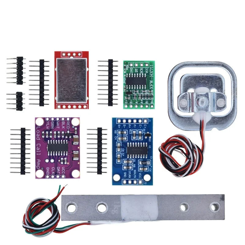 TZT Wägezelle 1 kg 5 kg 10 kg 20 kg HX711 Modul Gewichtssensor Waage Aluminiumlegierung Wägedrucksensor – Detail 27