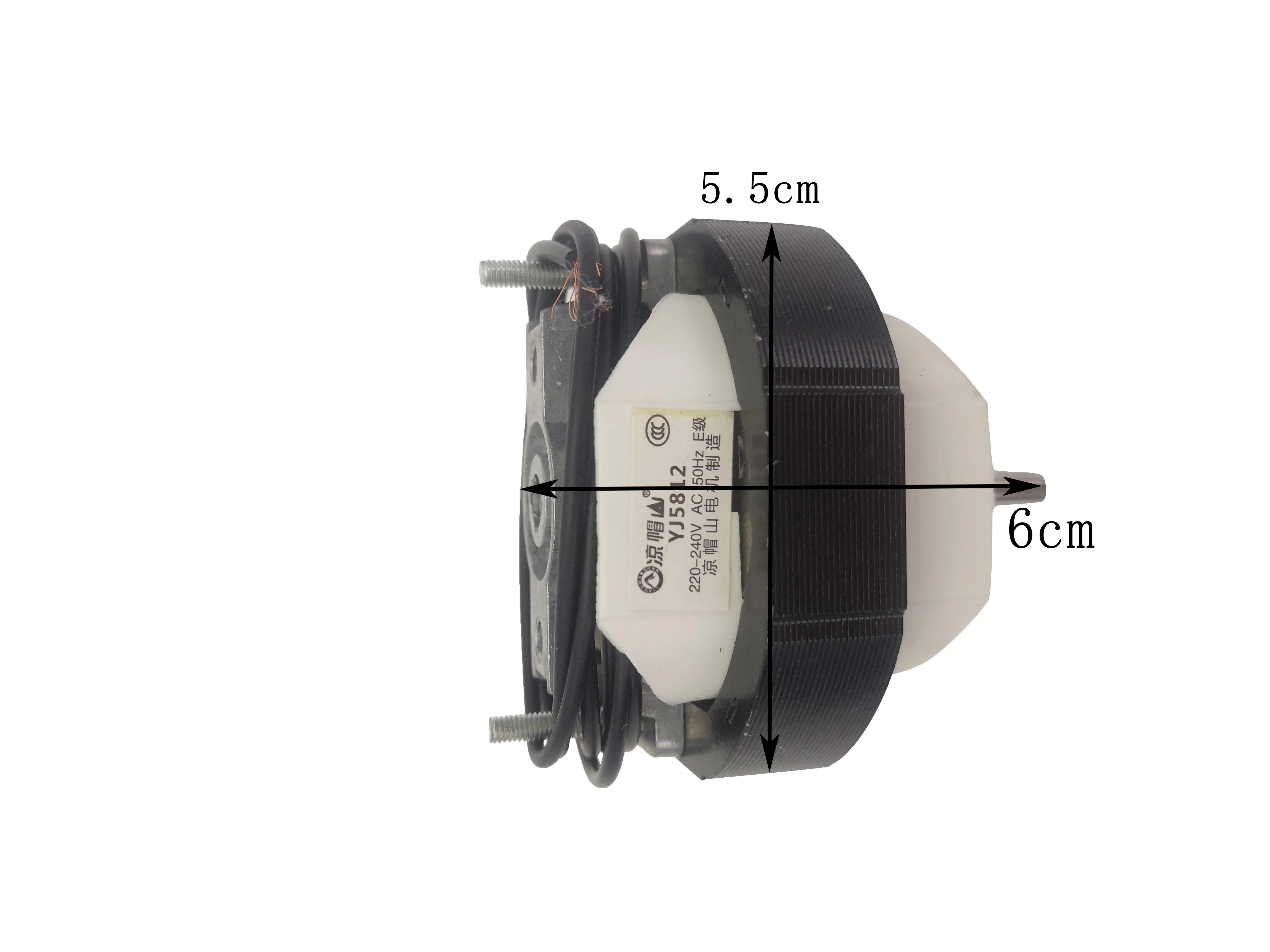 Электродвигатель переменного тока YJ58-12, 220-240 В, 50 Гц, Класс E, аксессуары для нагревателя, мотор для обогрева, аксессуары для электрического