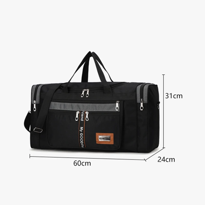 Bolsa de viaje de gran capacidad para hombre y mujer, de gran capacidad bolso de viaje, de nailon, portátil, XA156K