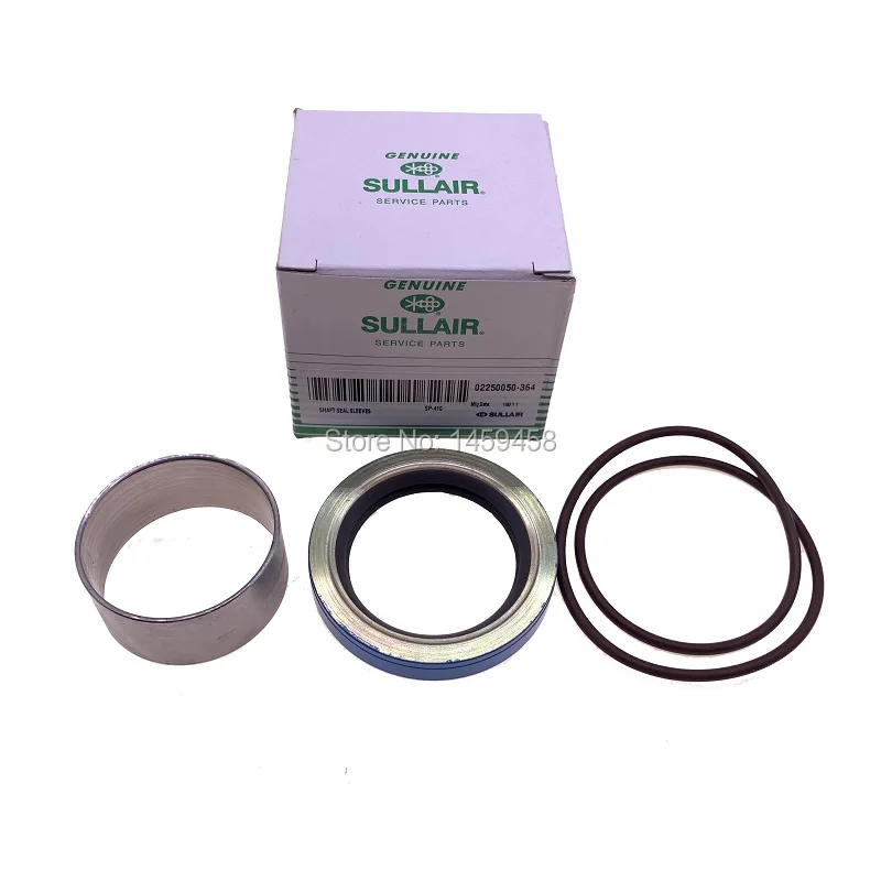 2pcs/lot 02250050-363/ 02250050-364 Sullair shaft seal sleeve lipseal kit