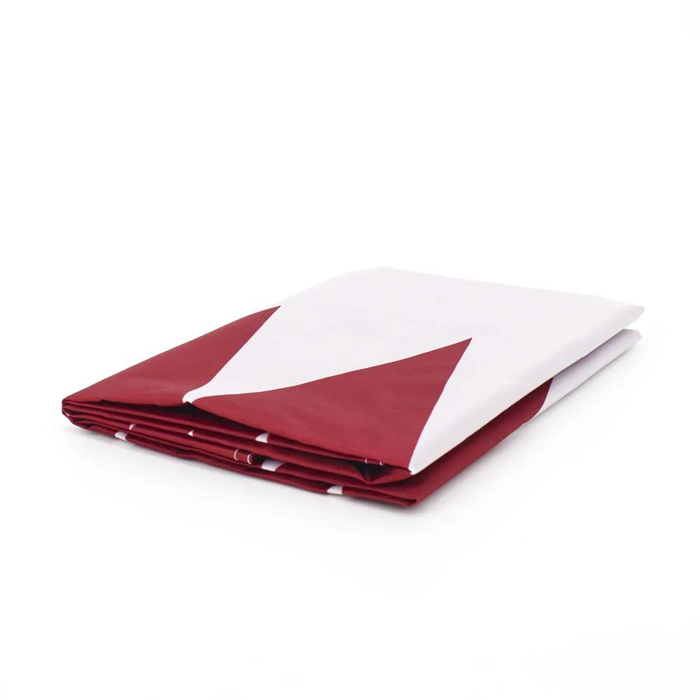 راية وطنية معلقة بعلم قطر مقاس 90 × 150 سم #6