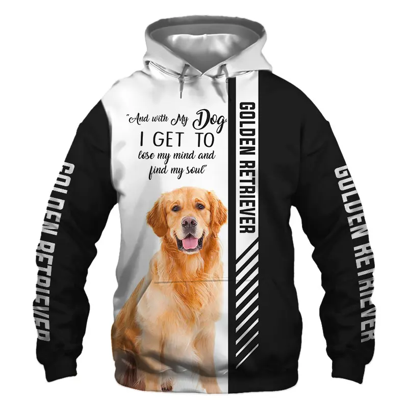 

Golden Retriever Dog 3D Printed Jacket Men/women Harajuku Hoodie Unisex Casual Streetwear Sweatshirt Pullover Sudadera Hombre-1