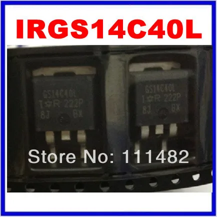 New 5pcs IRGS14C40L IGBT IGNITION CLAMPED 20A D2PAK