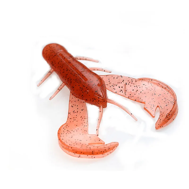 WATER SNIPER 57mm 81mm Fishing Shrimp Lure Strike King Rage Tail  Silicone Baits Smell Craws Soft Bass Bait Peche Gear