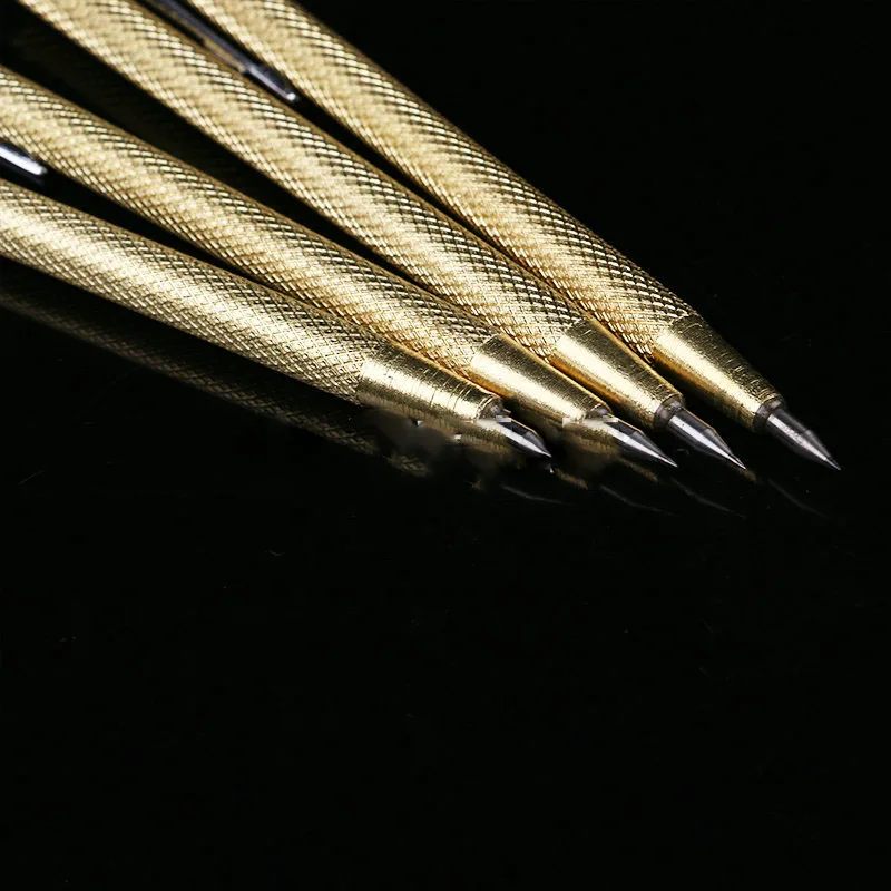 1Pcs โลหะ Marker ปากกาแกะสลักทังสเตนคาร์ไบด์ Nib ปากกา Stylus สำหรับดอกสว่านหัวเพชรโลหะไม้แกะสลักเครื่องมือมือ