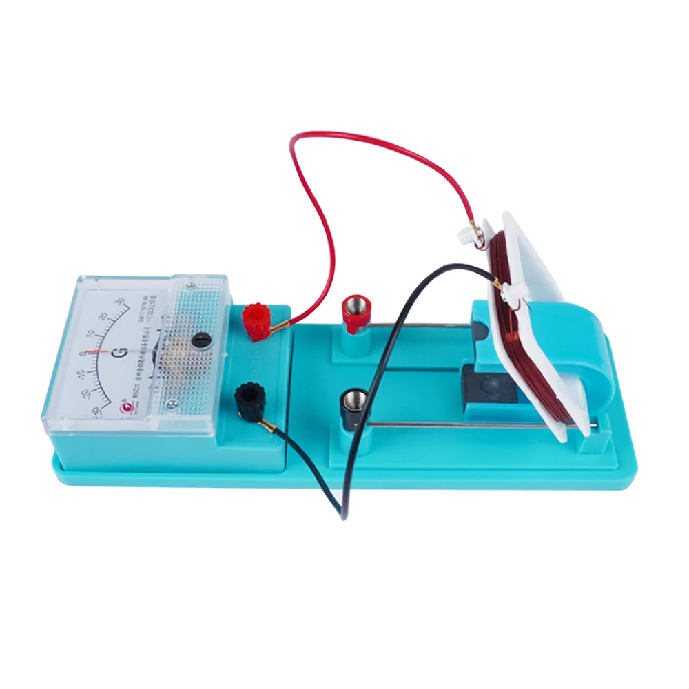 Electromagnetic induction Force of magnetic field on current Sensitive ammeter Teaching demonstration electromagnetics