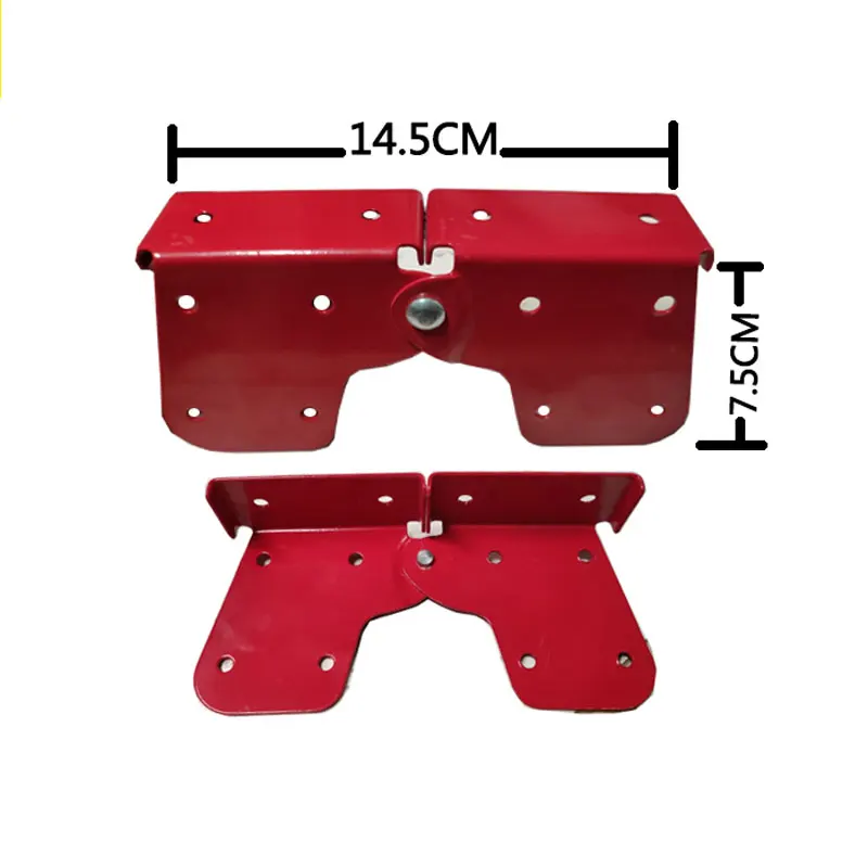 Aluminum Alloy Folding Domestic Ladder Hardware General Engineering Lift Both Sides Reinforcement Fixed Hinge