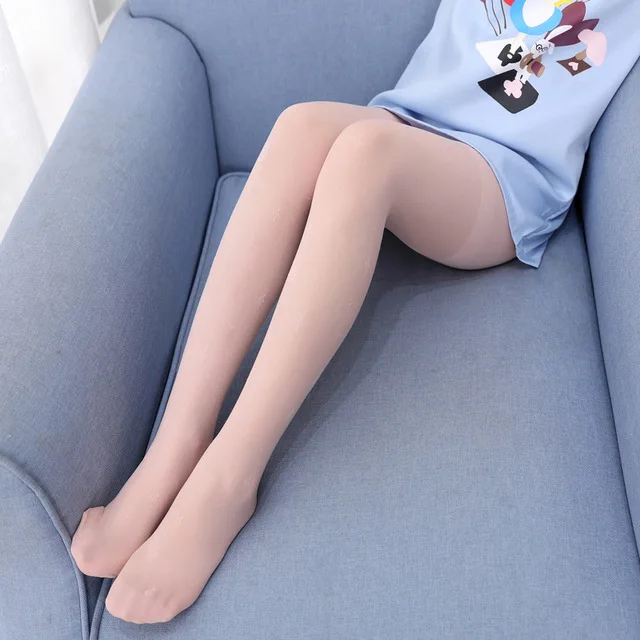 Summer children stockings kids pantyhose skin color thin mesh breathable tights girls cute anti-mosquito tights