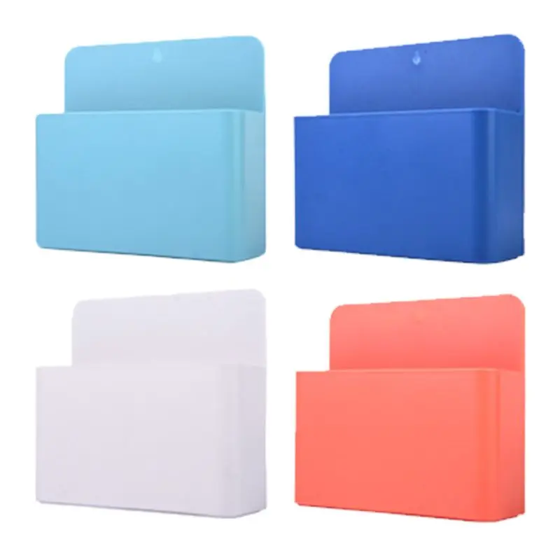 Fridge Magnet Magnetic Storage Box Grid Plastic Pen Pencil Organizer Save Space Kitchen Storage