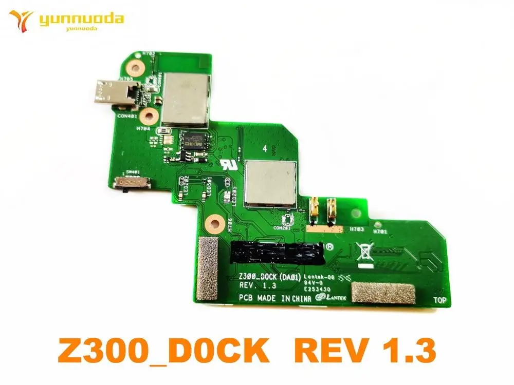 Original for ASUS Z300  Power Tail plug interface small board switch board Z300 D0CK  REV 1.3   tested good free shipping