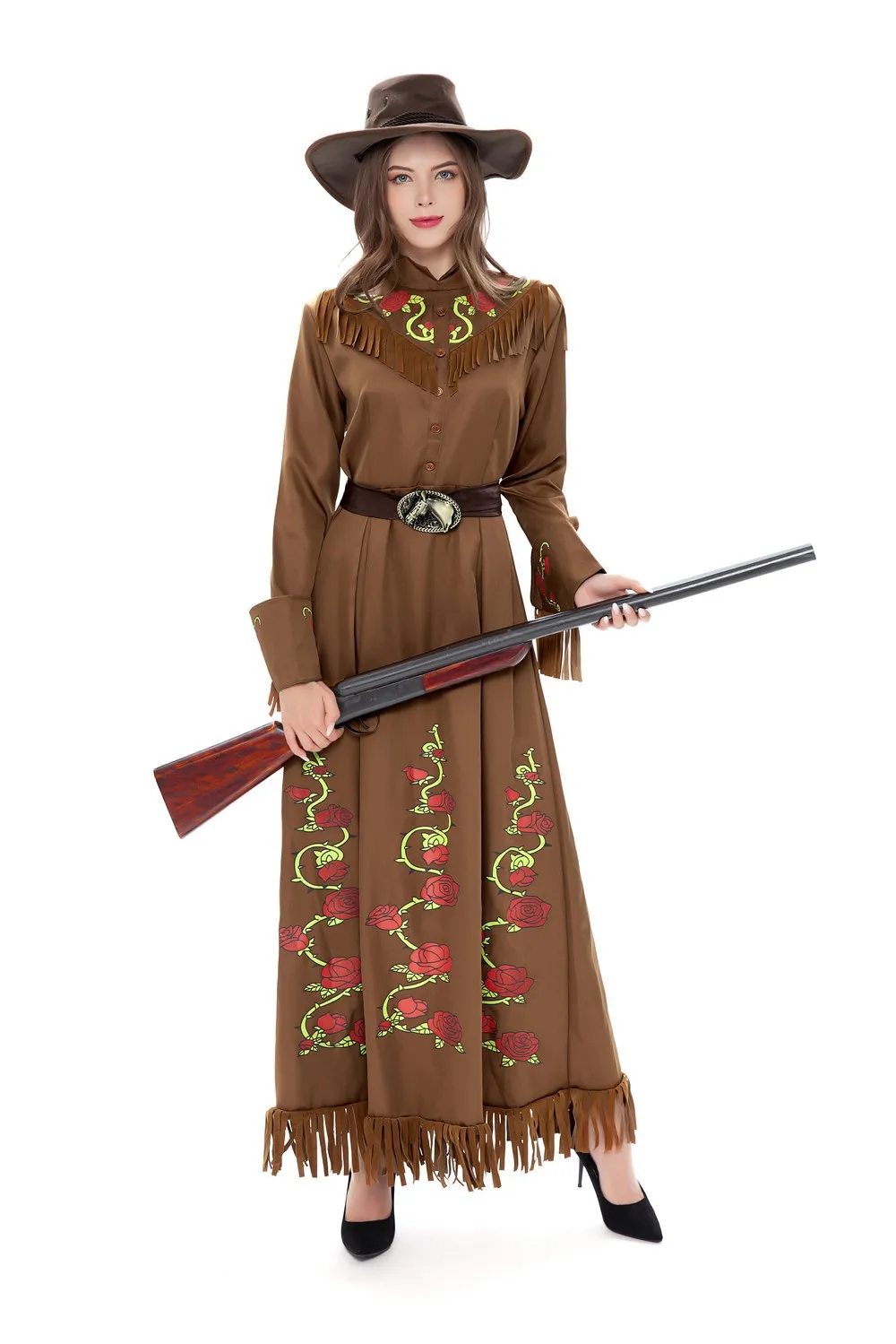 Halloween Indian Archer Costume women Hunter Warrior Cosplay Carnival Purim parade Stage Play Masquerade party dress