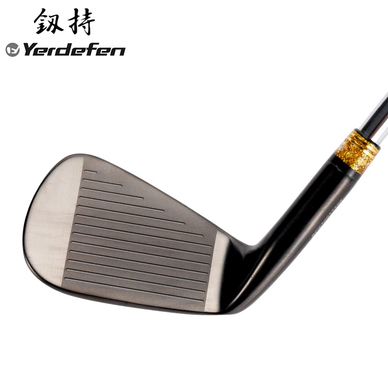 Yerdefen Golf club golf iron forge. Seven color black iron formal authorization