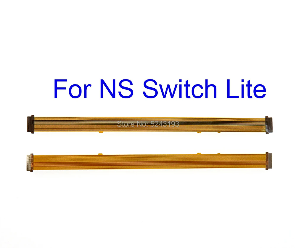 50 قطعة للتبديل لايت ميني 2019 L زر الكابلات المرنة لنينتندو سويتش لايت اللوحة الأم موصل الطاقة الشريط كابل داخلي