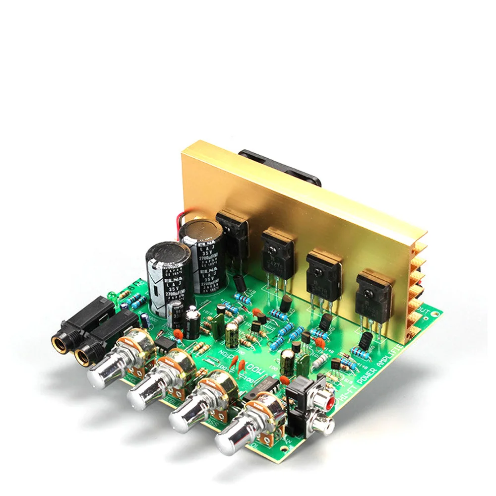 OK100W 2.0 Channel Air-Cooled High-Power Amplifier Board With Microphone