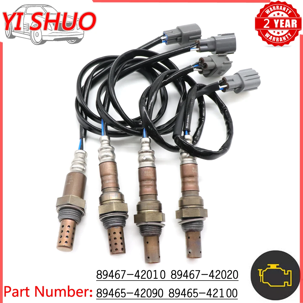 Car Rear Front Air Fuel Ratio Lambda O2 Oxygen Sensor 89467-42010 89467-42020 89465-42090 89465-42100 For Toyota Rav4 01-03