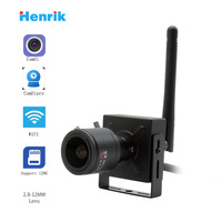 WIFI Mini IP Camera 2.8-12mm Manual Zoom Metal Security CCTV Camera Video Surveillance P2P with SD Card Slot 3MP  5MP CamHi