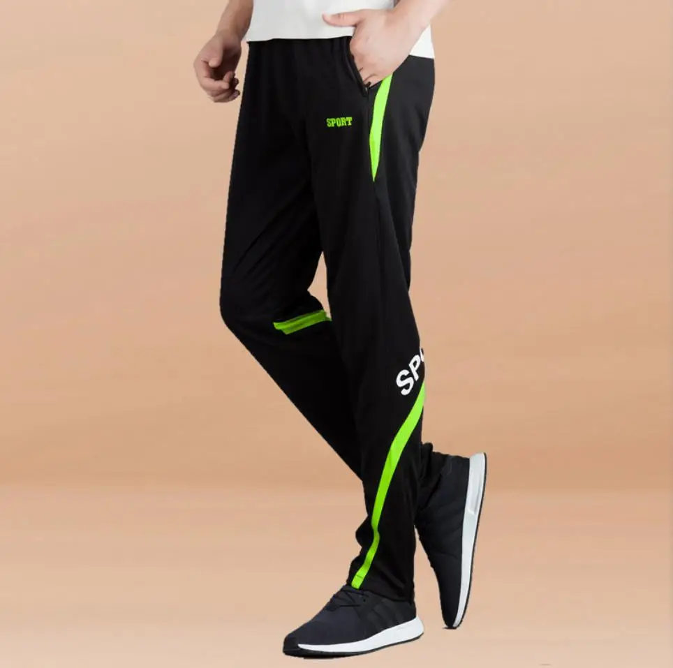

Men Sport Pants Running Pants With Zipper Pockets Training and Jogging Men Pants Fitness Pants For Men Sportwear