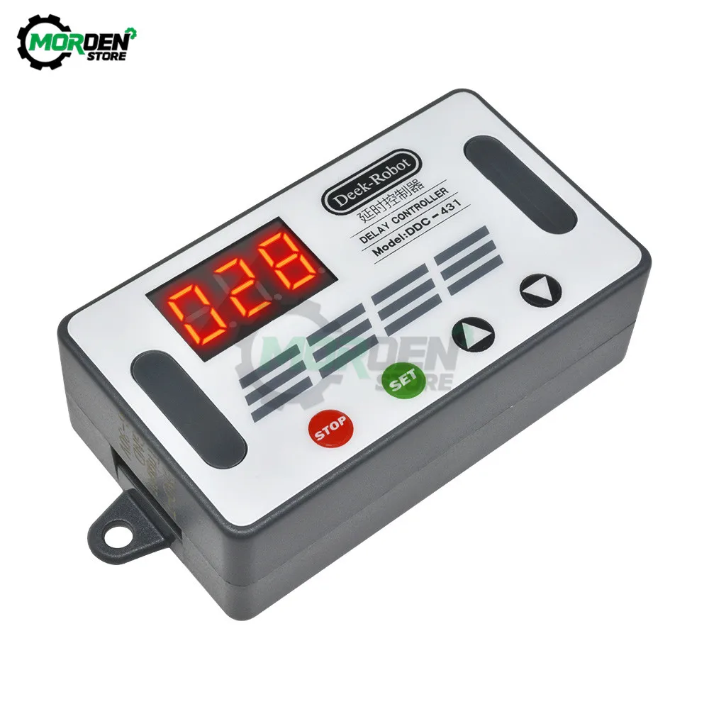 DDC-431 Delay Controller DC 12V Digital Time Delay Relay Trigger Cycle Timer Delay Switch Timing Control Module