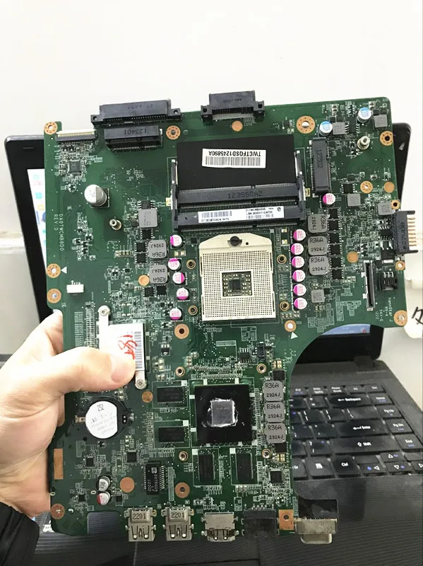 

for Shenzhou k580s da0twcmb8d0 laptop motherboard gt650m 2G HM77 support I3 I5 I7 100% Test OK