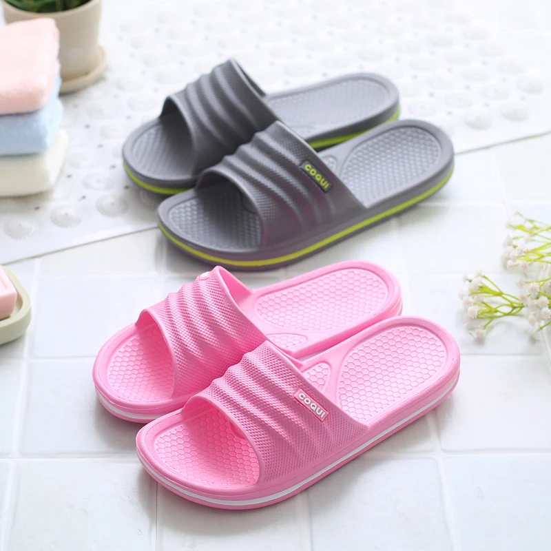 Summer Fashion Cool Men Slippers Unisex Flip Flops Pvc Breathable Couple Slippers Platform Outdoors Slippers Drop Shipping X9 35