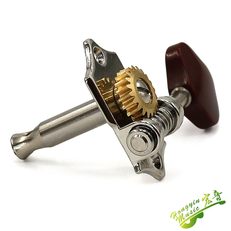 Taiwan Guitar String Tuning Pegs Tuners Machine Heads classics open type retro for Folk Acoustic Guitar 3L 3R Chrome
