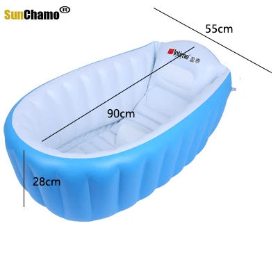 

High Quality Infant Tub For Newborn Safety Tub Baby Universal Large Thickening Inflatable Children's Bathtub