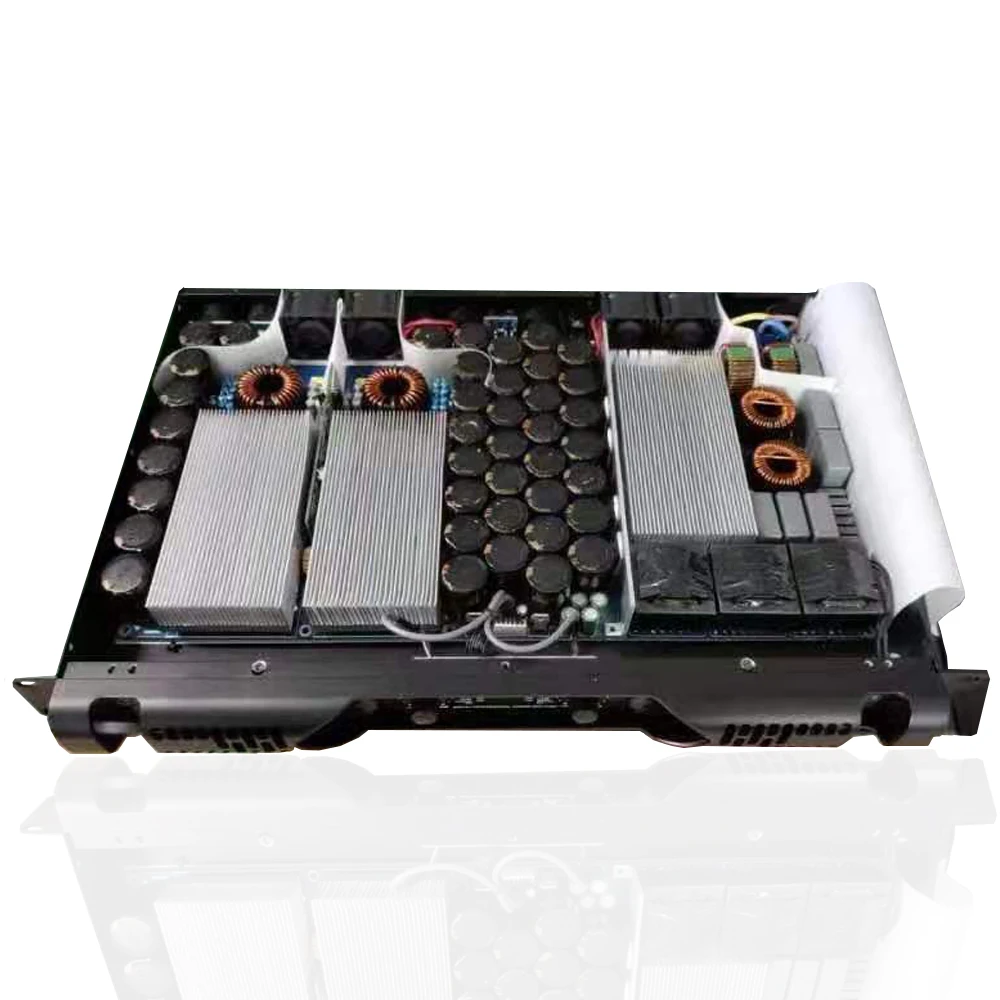 1U Class-D Digital Power Amplifiers 10000W Professional Audio Power Amplifier For Line Array Speakers