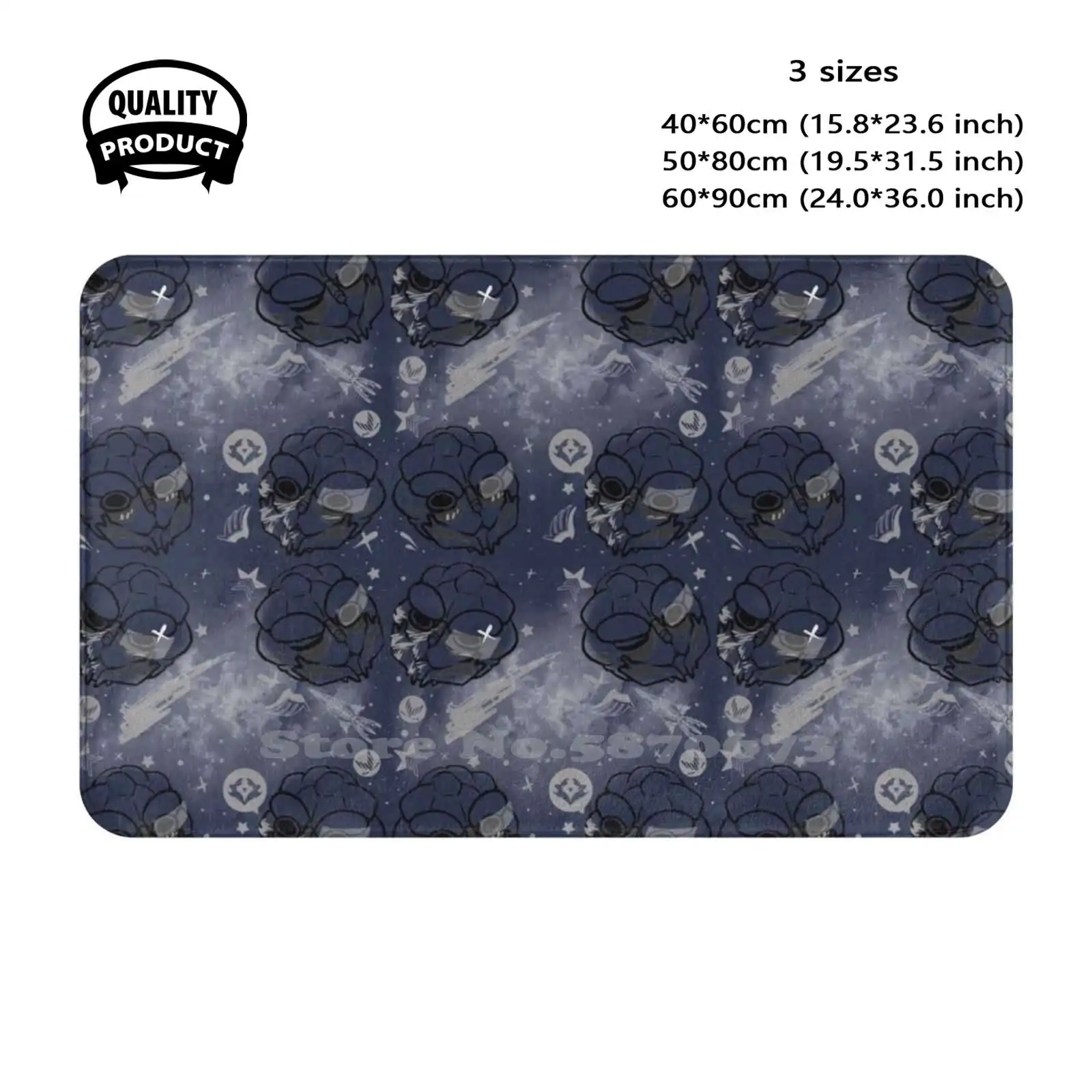 Garrus Vakarian Soft Cushion Home Carpet Door Mat Car Rug Mass Effect Garrus Vakarian