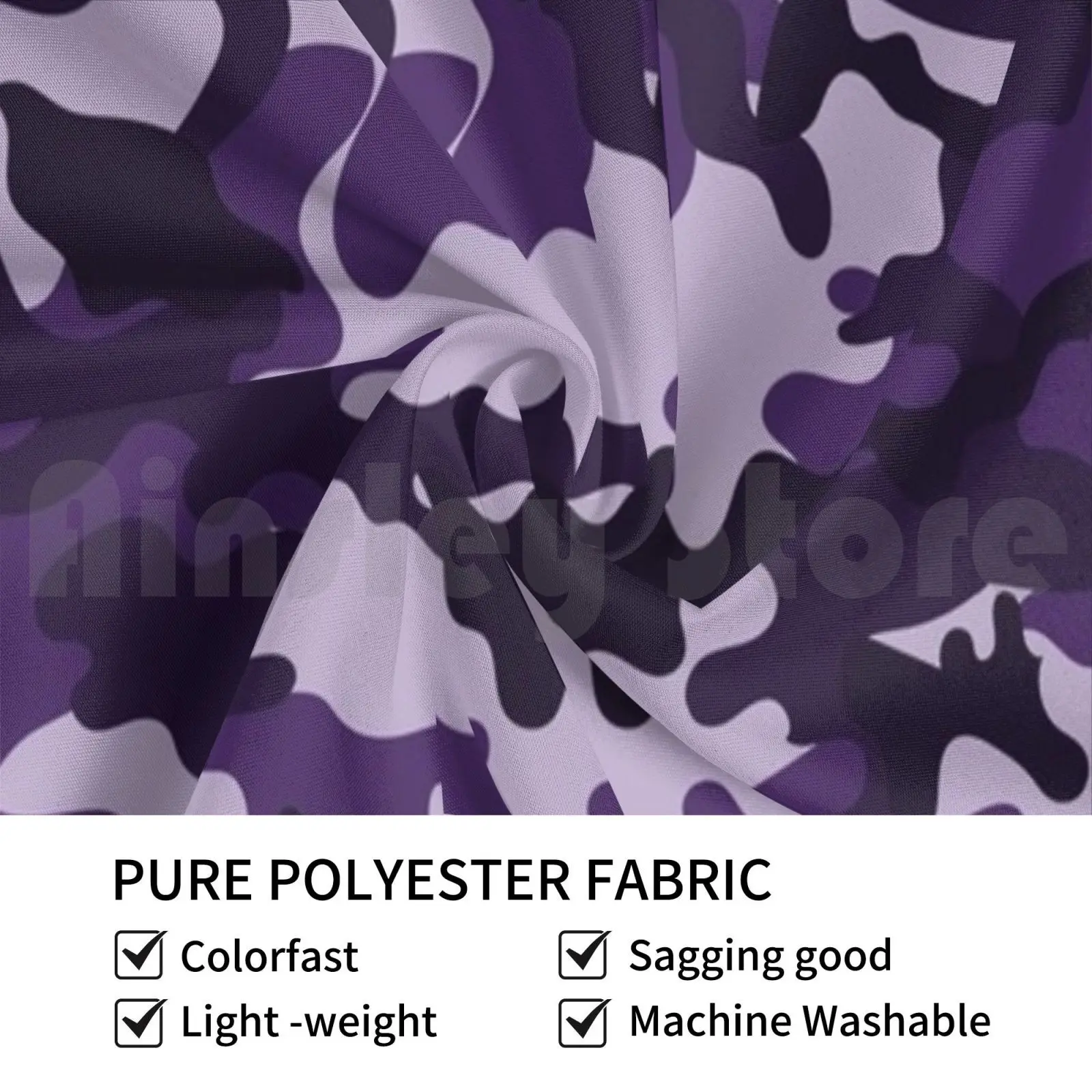 Purple & Black Camouflage Pattern Customized Tapestry Camouflage Pattern Camo Camoflage Camouflage Army