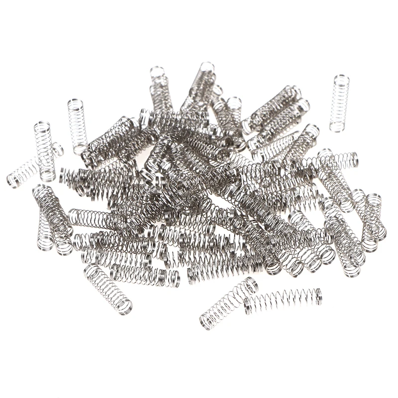 

110pcs/pack Sliver Switches Spring for Cherry MX DIY Mechanical Gaming Keyboard 35g, 45g, 60g, 62g, 67g, 78g, 80g, 150g