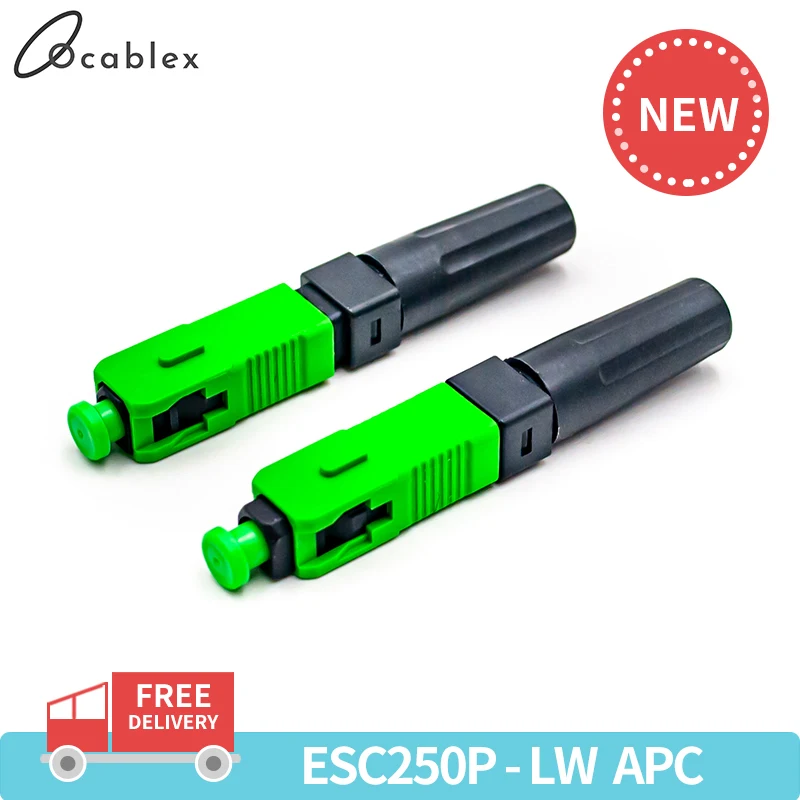 ESC250P-LW SC APC Single-Mode SC APC Optical Fiber quick connector SC Fiber Optic Fast Connector