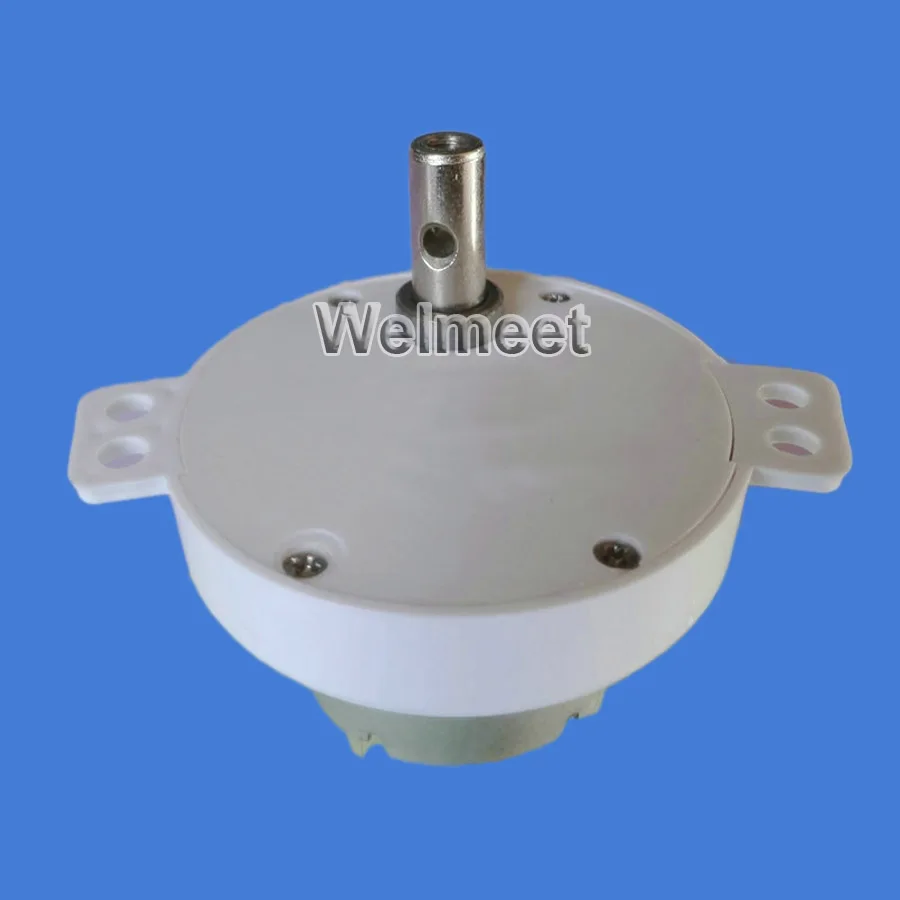 

DC3V 5V 6V 12V 24V JS-50T POM пластиковая коробка передач редуктор скорости мотор-редуктор горизонтальное отверстие нарезной вал