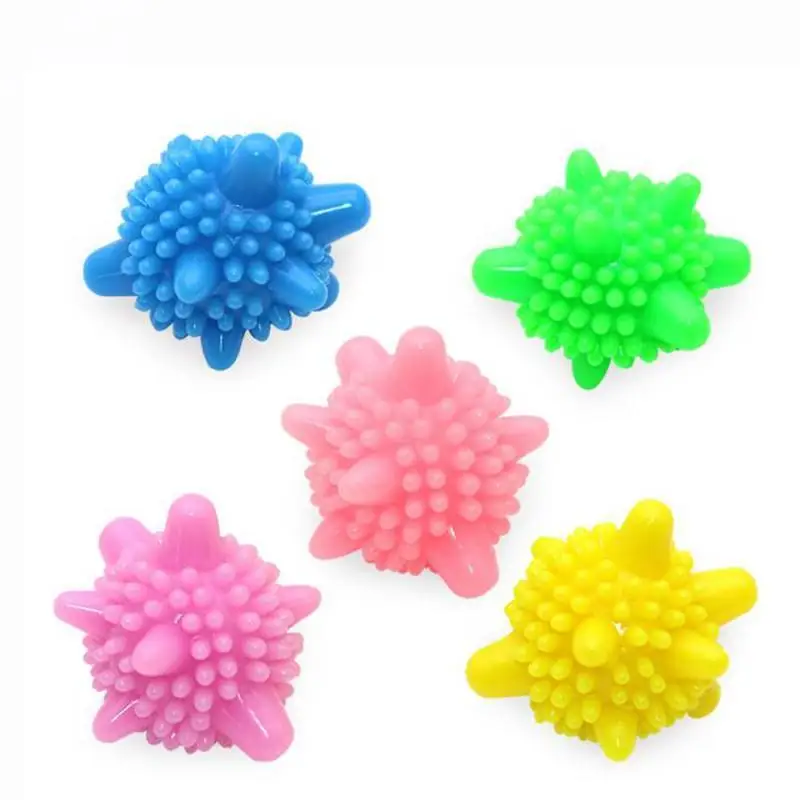 Bolas de lavandería de descontaminación, separación de ropa, bolas de limpieza antienredos, cuidado de la ropa, Bolas Mágicas de limpieza del hogar, 5 piezas
