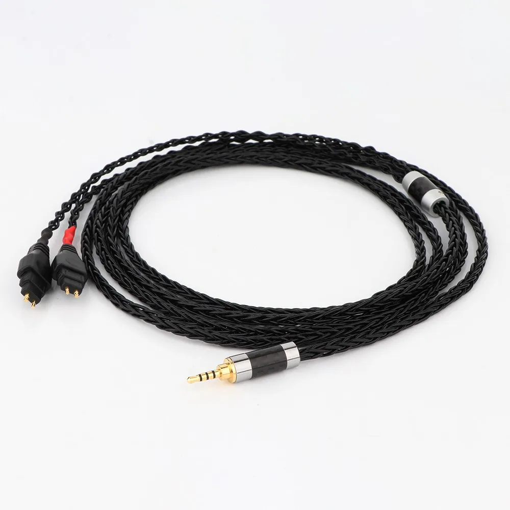 8-жильный сбалансированный посеребренный кабель для наушников Sennheiser HD580 HD600 HD650 HDxxx HD660S HD58x HD6xx