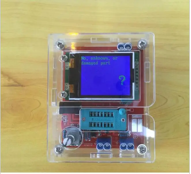 Kits diy tft lcd m328 transistor tester lcr diodo capacitância esr medidor de tensão pwm onda quadrada gerador de sinal de freqüência