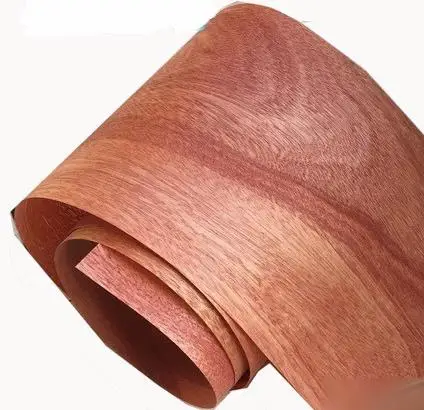 

2Pieces/Lot Length: 2.5Meters. Thickness:0.25mm Width:15cm Natural Peach Core Veneer