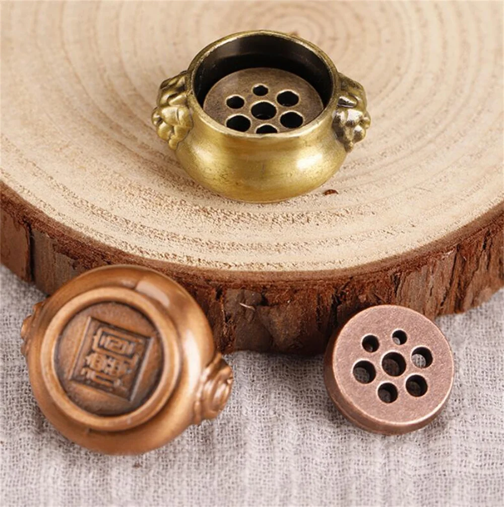 20pcs/lot Incense Holder, Coil Incenses Burner Stick Holder, Alloy Cone Ash Catcher stove for Indoor Outdoor Use