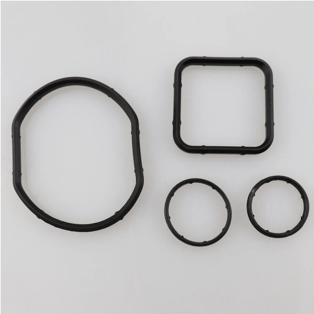 Engine Oil Cooler Repair Set of Heat Exchanger Gasket For Chevrolet Cruze Opel Orlando Astra 93186324 55353322 55353320 55355603