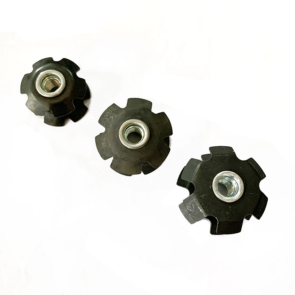 5pcs Bike Headset Flanged Star Nut for 28.6mm 1 1/8\