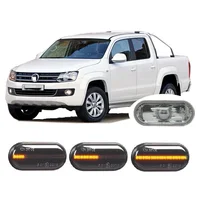 Para Volkswagen VW Amarok 2HA 2HB S1B S6B S7A S7B 2010 2011 2012 2013 2014 2015 2016 indicador LED dinámico señal de posición lateral